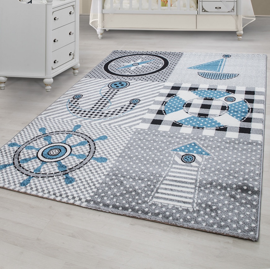 Kids Joy Grey Rug